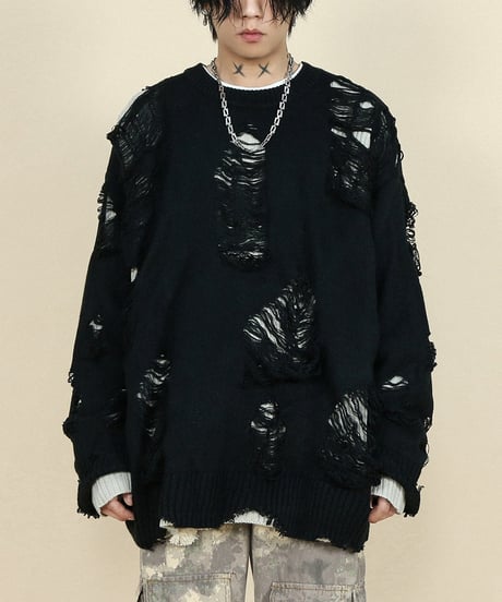 CRASH LAYER KNIT /2color
