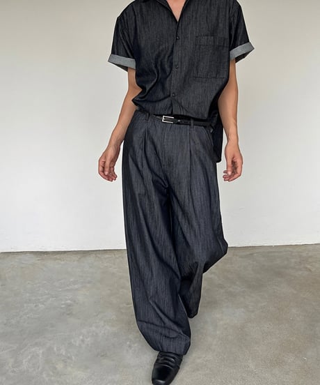 LINÉAIRE WIDE PANTS /2color