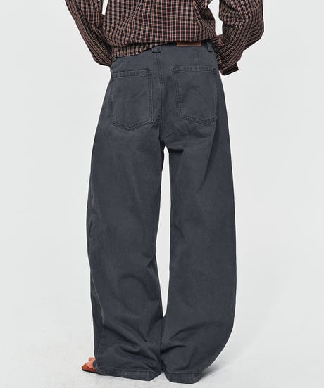ARCHPLEAT WIDE DENIM /5color