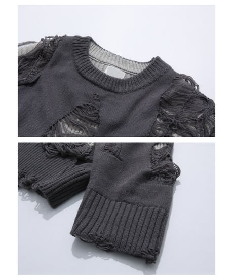 CRASH LAYER KNIT /2color