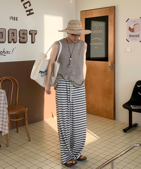 BREEZEKNIT SLEEVELESS /2color