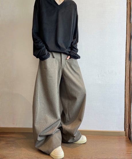 BRONZECRAFT WIDE PANTS