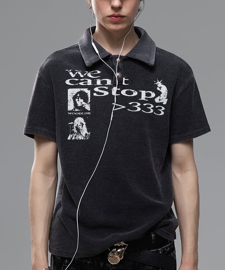 VINTAGEGRID SKIPPER POLO /2color