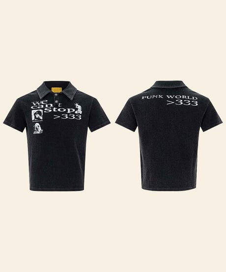 VINTAGEGRID SKIPPER POLO /2color
