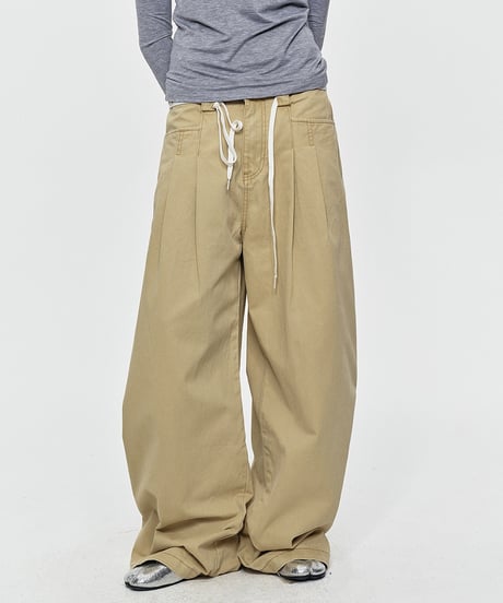 ARCHPLEAT WIDE DENIM /5color
