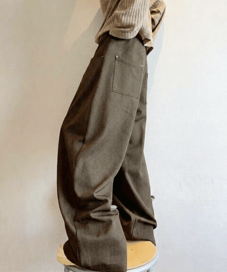 BRONZECRAFT WIDE PANTS