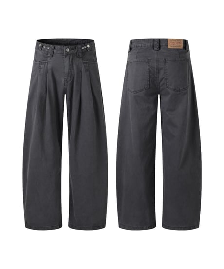 ARCHPLEAT WIDE DENIM /5color