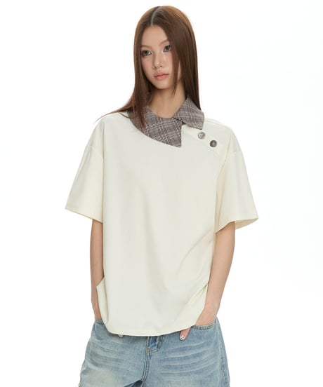 HERITAGE COLLAR TEE /2color