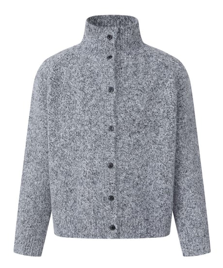 WOOLNEST HIGH NECK CARDIGAN /2color