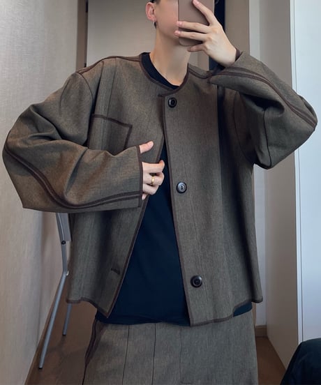 NOBLESTITCH CROP JACKET
