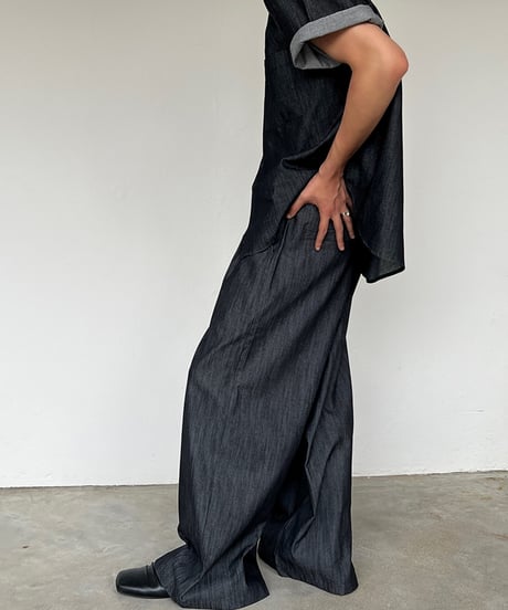 LINÉAIRE WIDE PANTS /2color