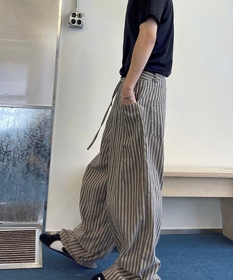 BREEZESTRIPE WIDE PANTS