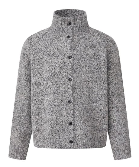 WOOLNEST HIGH NECK CARDIGAN /2color