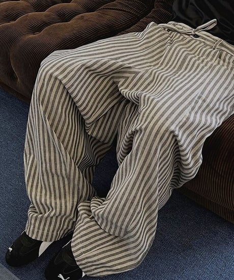 BREEZESTRIPE WIDE PANTS