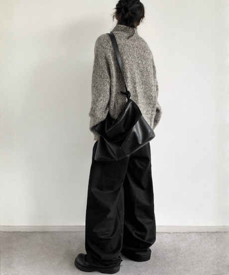 WOOLNEST HIGH NECK CARDIGAN /2color