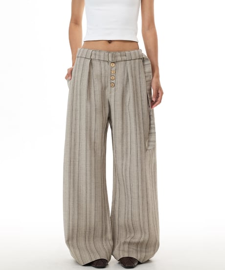 HERITAGE STRIPE PANTS /2color