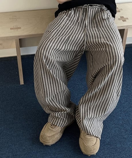 BREEZESTRIPE WIDE PANTS