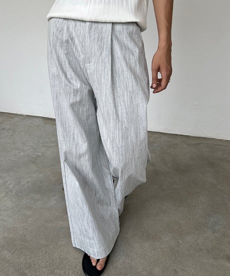 LINÉAIRE WIDE PANTS /2color