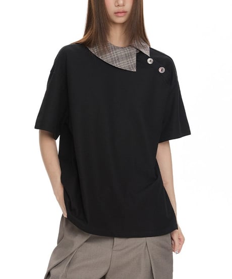 HERITAGE COLLAR TEE /2color