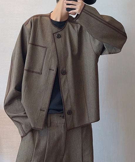 NOBLESTITCH CROP JACKET