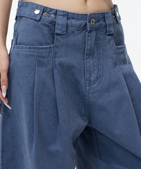 ARCHPLEAT WIDE DENIM /5color