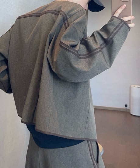 NOBLESTITCH CROP JACKET