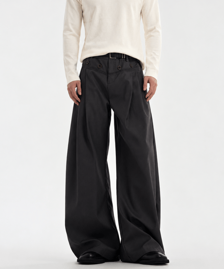 REGALPLEAT WIDE PANTS /3color