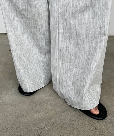 LINÉAIRE WIDE PANTS /2color