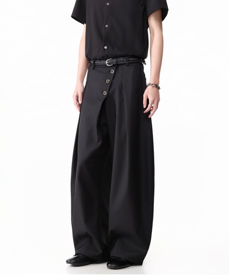 LUXFLOW WIDE PANTS /2color