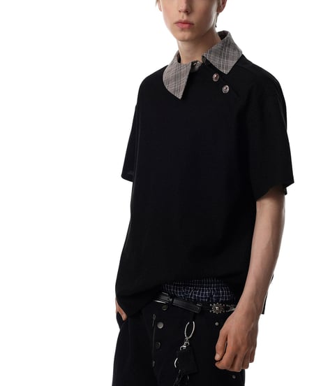 HERITAGE COLLAR TEE /2color