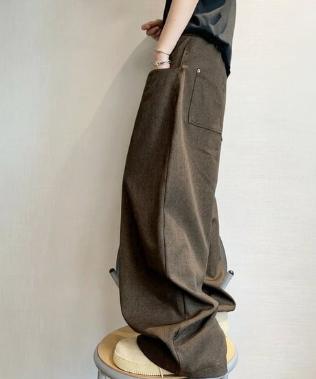 BRONZECRAFT WIDE PANTS