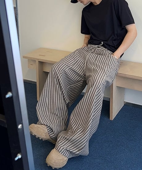 BREEZESTRIPE WIDE PANTS