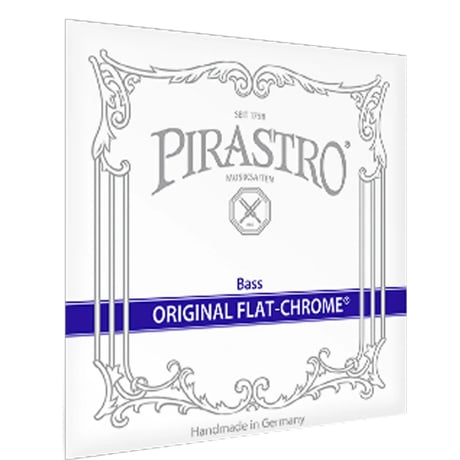【コントラバス弦】ORIGINAL FLAT-CHROMR / オリジナルフラットクロム / G,D,A,E線セットOrch