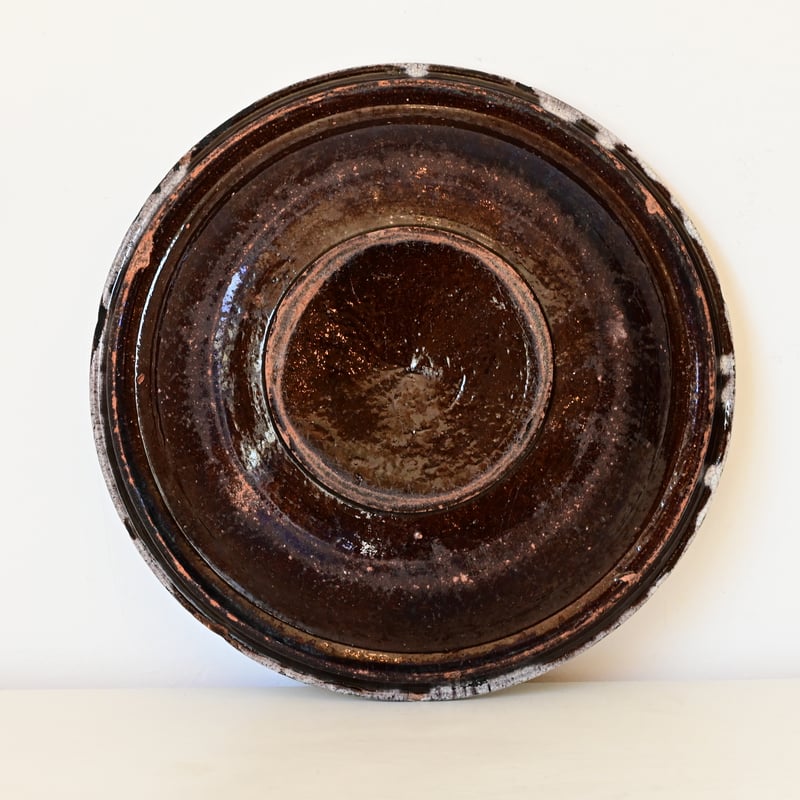 フランス アンティーク キュノワール 平深皿 φ:23cm | landverse