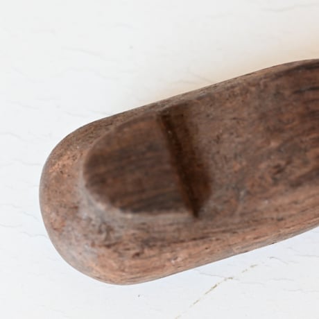 フランス　古い小さな木靴のオブジェ（片方のみ）　W:9cm