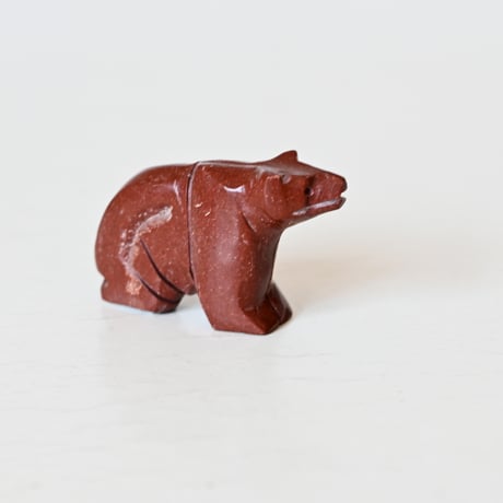 アメリカ　ネイティブアメリカンのクマのフェティッシュ　W:4.5cm
