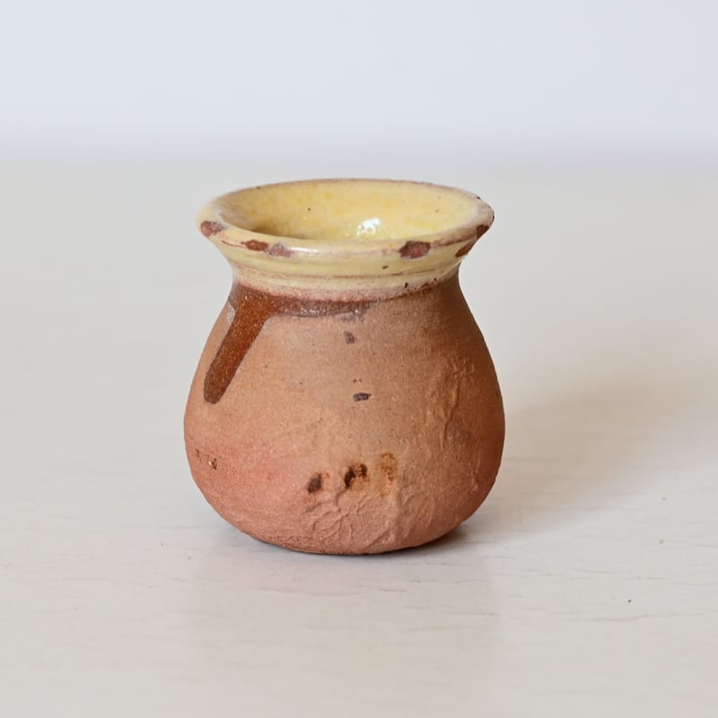 フランス アンティーク 南仏の小さなポット(水甕) H:4.6cm | landverse