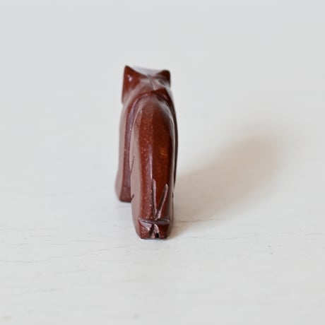 アメリカ　ネイティブアメリカンのクマのフェティッシュ　W:4.5cm
