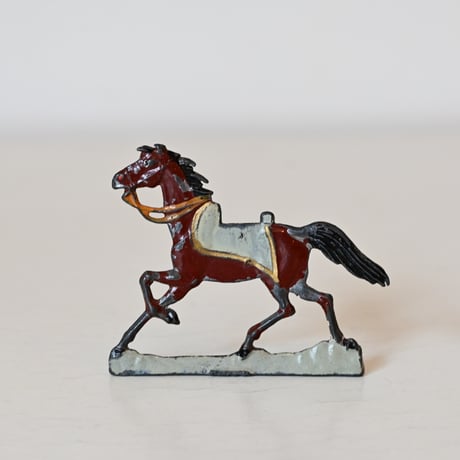 フランス　小さな馬のおもちゃ　W:6.8cm