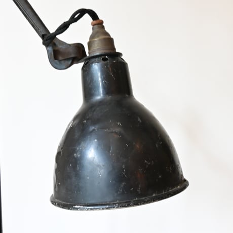 France Antique Gras Lamp 201  /  フランス Gras “201” リペイント ホワイト