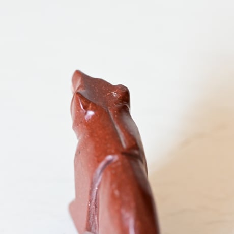 アメリカ　ネイティブアメリカンのクマのフェティッシュ　W:4.5cm