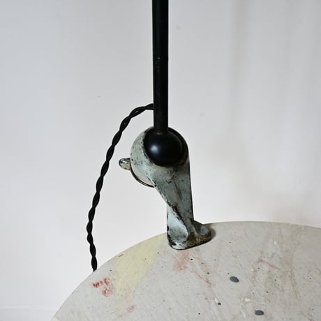 France Antique Gras Lamp 201  /  フランス Gras “201” リペイント ホワイト