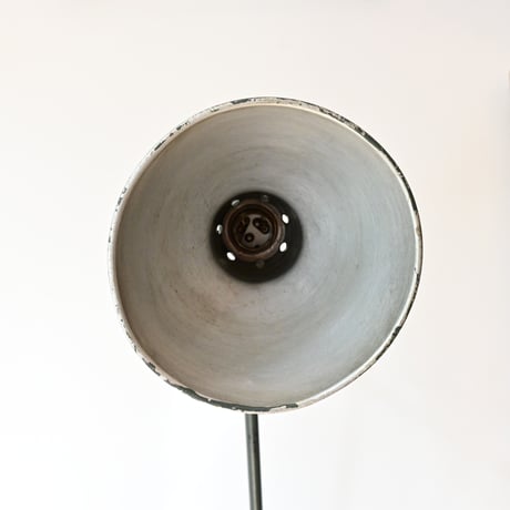 France Antique Gras Lamp 201  /  フランス Gras “201” リペイント グリーングレイ