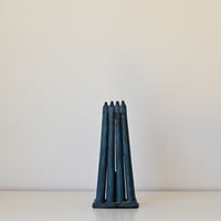 アメリカ　鉄製のキャンドルを作る型（ブルー）