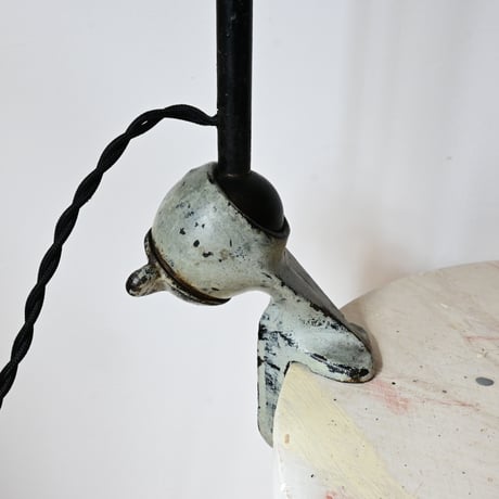 France Antique Gras Lamp 201  /  フランス Gras “201” リペイント ホワイト