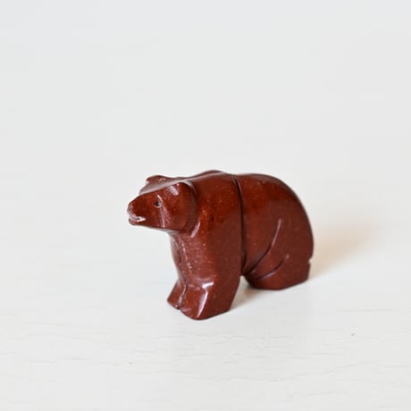 アメリカ　ネイティブアメリカンのクマのフェティッシュ　W:4.5cm