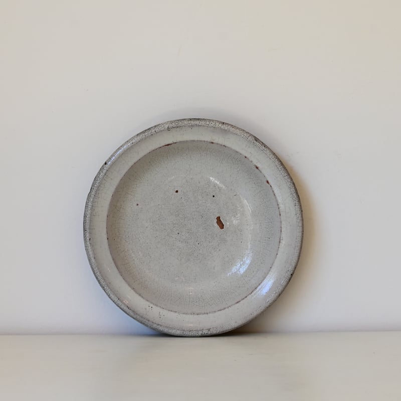 フランス アンティーク キュノワール 平深皿 φ:23cm | landverse