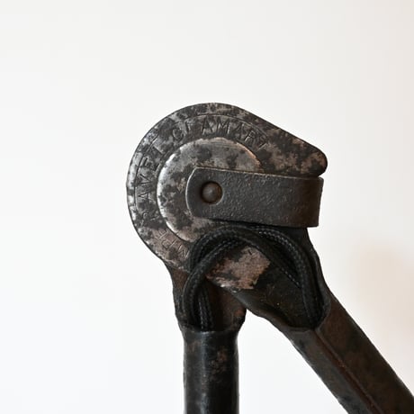 France Antique Gras Lamp 201  /  フランス Gras “201” リペイント ホワイト