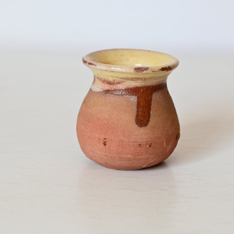 フランス アンティーク 南仏の小さなポット(水甕) H:4.6cm | landverse