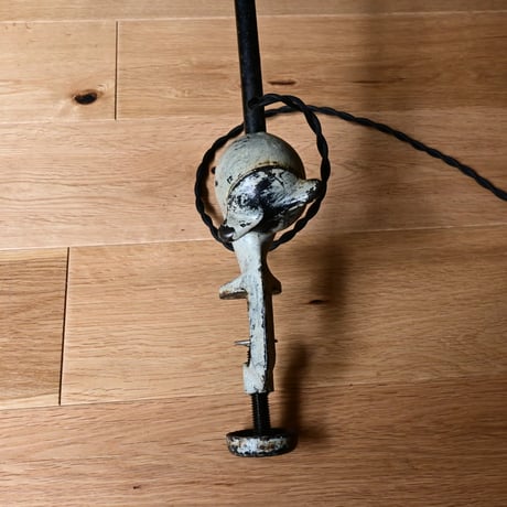 France Antique Gras Lamp 201  /  フランス Gras “201” リペイント ホワイト